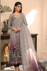 Maria B Mbroidered Unstitched 3 Piece Heritage Suit-BD-2605