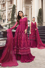 Maria B Unstitched 3 Piece Pure Silk Chiffon Suit-MPC-107