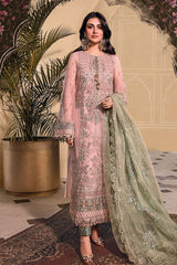 Maria B Mbroidered Unstitched 3 Piece Heritage Suit-BD-2607