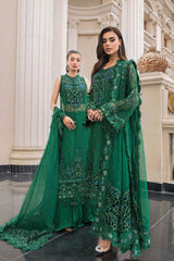 Maria B Unstitched 3 Piece Pure Silk Chiffon Suit-MPC-108