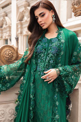 Maria B Unstitched 3 Piece Pure Silk Chiffon Suit-MPC-108