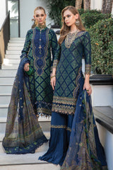 Maria B Unstitched 3 Piece Luxury Eid Lawn Suit-D-08