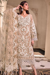 Maria B Mbroidered Unstitched 3 Piece Heritage Suit-BD-2608