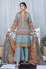 Mashaal by Riaz Arts Unstitched 3 Piece Exclusive Lawn Suit-M-09