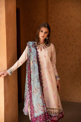 Rezene by Republic Unstitched 3 Piece Summer Lawn Vol II Suit-D-01-B