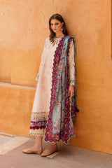 Rezene by Republic Unstitched 3 Piece Summer Lawn Vol II Suit-D-01-B
