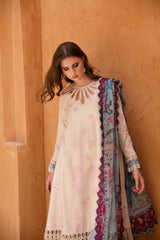 Rezene by Republic Unstitched 3 Piece Summer Lawn Vol II Suit-D-01-B