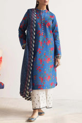 Coco Prints by Zara Shahjahan Unstitched 3 Piece Lawn Suit-D-01-Bulbul