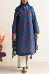 Coco Prints by Zara Shahjahan Unstitched 3 Piece Lawn Suit-D-01-Bulbul