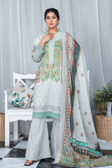 Mashaal by Riaz Arts Unstitched 3 Piece Exclusive Lawn Suit-M-10