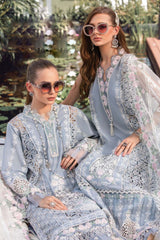 Maria B Unstitched 3 Piece Luxury Eid Lawn Suit-D-10