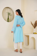 Qurb Stitched 2 Piece Summer Collection'2025-Dove