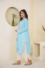 Qurb Stitched 2 Piece Summer Collection'2025-Dove