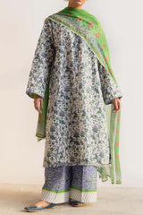 Coco Prints by Zara Shahjahan Unstitched 3 Piece Lawn Suit-D-02-Nargis