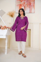 Qurb Stitched 2 Piece Summer Collection'2025-Swift