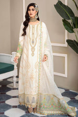 Maria B Sateen Unstitched 3 Piece Embroidered Suit-CST-604