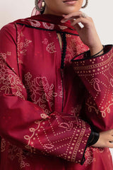 Coco Prints by Zara Shahjahan Unstitched 3 Piece Lawn Suit-D-05-Gulab
