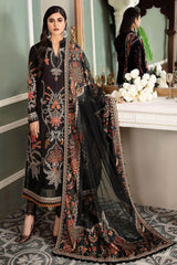 Maria B Sateen Unstitched 3 Piece Embroidered Suit-CST-605