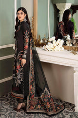 Maria B Sateen Unstitched 3 Piece Embroidered Suit-CST-605