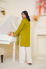 Qurb Stitched 2 Piece Summer Collection'2025-Whisper