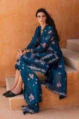 Rezene by Republic Unstitched 3 Piece Summer Lawn Vol II Suit-D-06-B