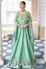 Maria B Sateen Unstitched 3 Piece Embroidered Suit-CST-606