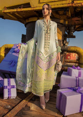 Crimson Unstitched 3 Piece Eid Luxury Lawn Collection'2023-06-B-Summery Medley