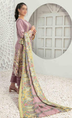 Seher by Tawakkal Unstitched 3 Piece Linen Suit-S-7543-A