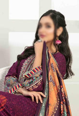 Seher by Tawakkal Unstitched 3 Piece Linen Suit-S-7544-B