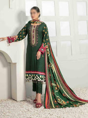 Seher by Tawakkal Unstitched 3 Piece Linen Suit-S-7545-A