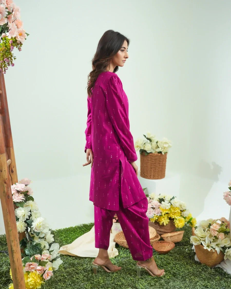 Dhaga Stitched 2 Piece Lawn Collection'2025-Matching separate 0046