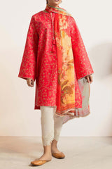 Coco Prints by Zara Shahjahan Unstitched 3 Piece Lawn Suit-D-08-Chambeli