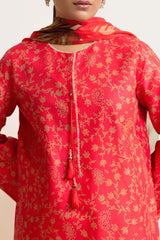 Coco Prints by Zara Shahjahan Unstitched 3 Piece Lawn Suit-D-08-Chambeli