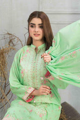 Frey by Tawakkal Unstitched 3 Printed & Emb Lawn Suit-FT-8646
