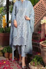 Jashan Eid K Rang by Tawakkal Unstitched 3 Piece Lawn Vol-01 Suit-JS-8715