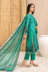 Laleh by Tawakkal Unstitched 3 Piece Slub Digital Print Lawn Suit-L-9163