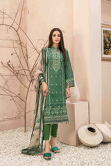 Laleh by Tawakkal Unstitched 3 Piece Slub Digital Print Lawn Suit-L-9164