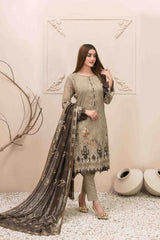 Laleh by Tawakkal Unstitched 3 Piece Slub Digital Print Lawn Suit-L-9167