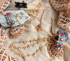 Made For Her-Nauratan Festive Jhumki Tikka - LNS1089