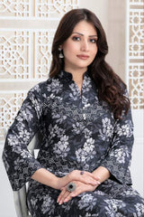 Sombre by Tawakkal Unstitched 2 Piece Digital Printed Lawn Suit-S-9384