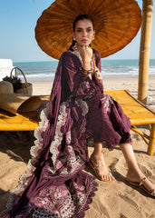 Saira Shakira Unstitched 3 Piece Luxury Lawn Suit-DAHLIA-B