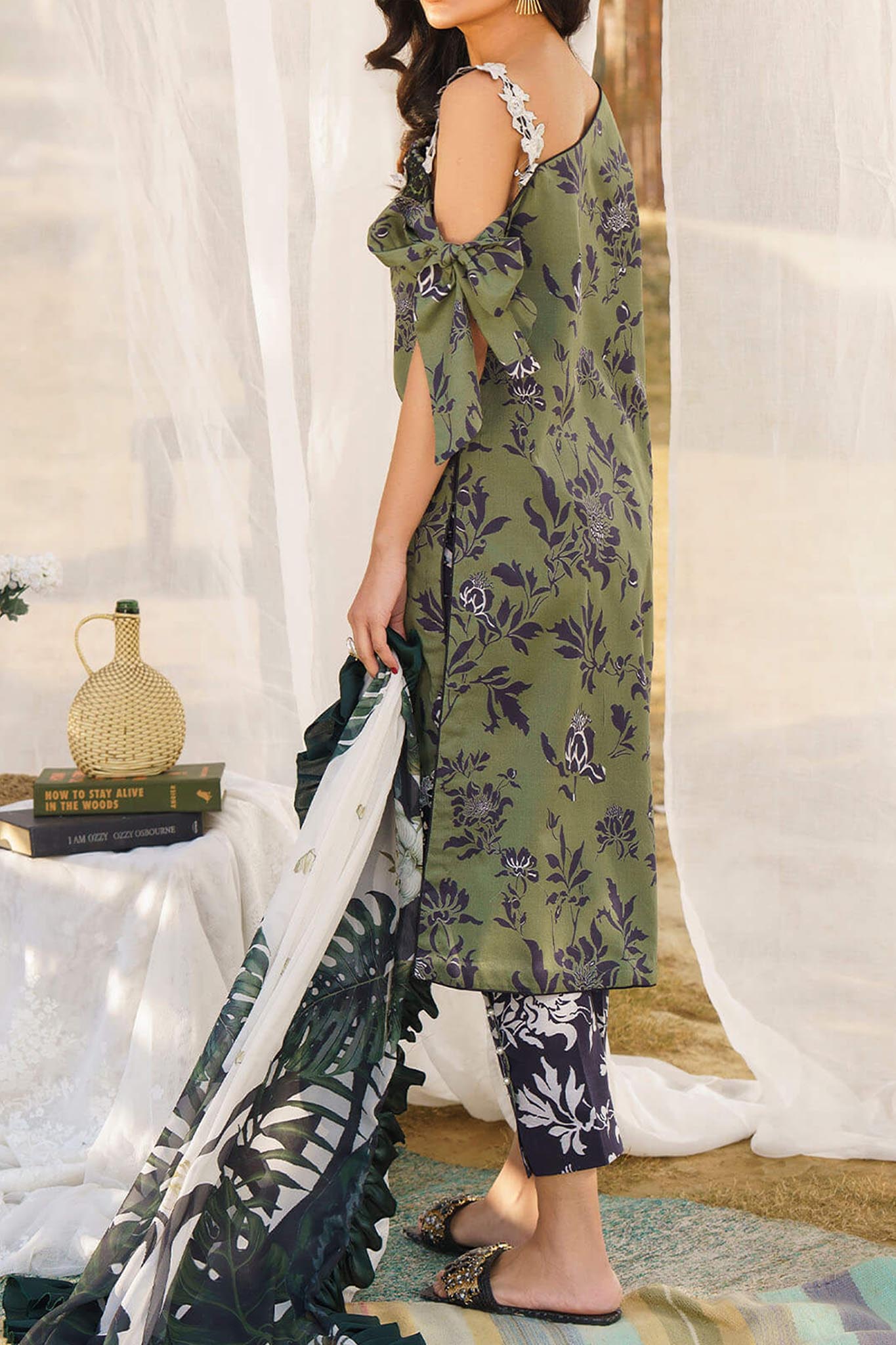 Meraki by Asifa N Nabeel Unstitched 3 Piece Lawn Collection'2024-Darcy