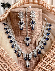 Made For Her-Celeste Zircon Necklace Set - KIA1225