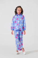 Dhaga Stitched 2 Piece Premium Cambric Kids Suit-Ciro