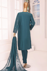Dynasty By HZ Unstitched 3 Piece Emb Chikankari Lawn Collection-DCE-04