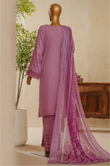 Muse By HZ Stitched 3 Piece Emb Dobby Jacquard Vol-04 Collection'2025-DEJ-3P-025-Blush Pink