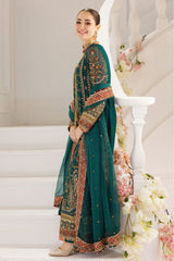 Dastan E Jashan By Charizma Unstitched 3 Piece Premium Chiffon Limited Edition Suit-DJ5-01