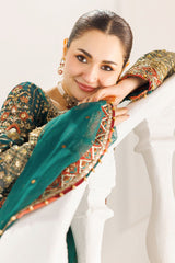 Dastan E Jashan By Charizma Unstitched 3 Piece Premium Chiffon Limited Edition Suit-DJ5-01
