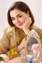Dastan E Jashan By Charizma Unstitched 3 Piece Premium Chiffon Limited Edition Suit-DJ5-04