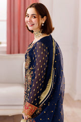 Dastan E Jashan By Charizma Unstitched 3 Piece Premium Chiffon Limited Edition Suit-DJ5-07
